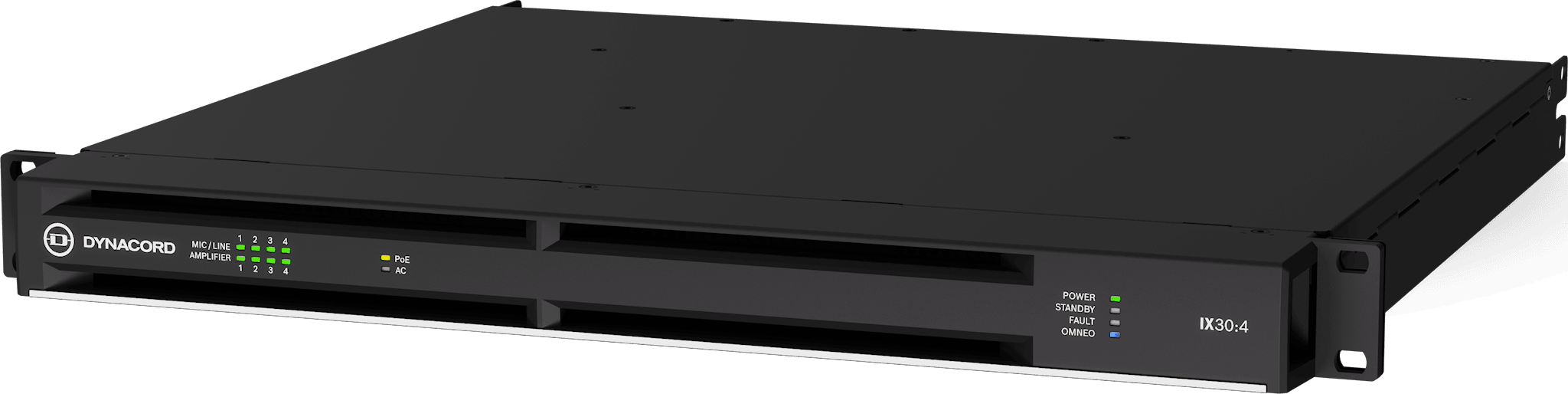 IX30:4 4-channel DSP power amplifier, 3 kW