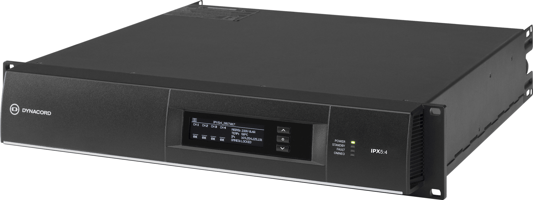 IPX5:4 DSP power amplifier, install