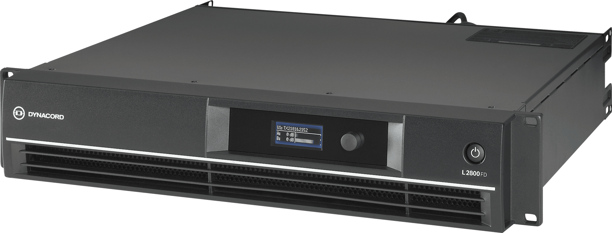 L2800FD DSP power amplifier, live