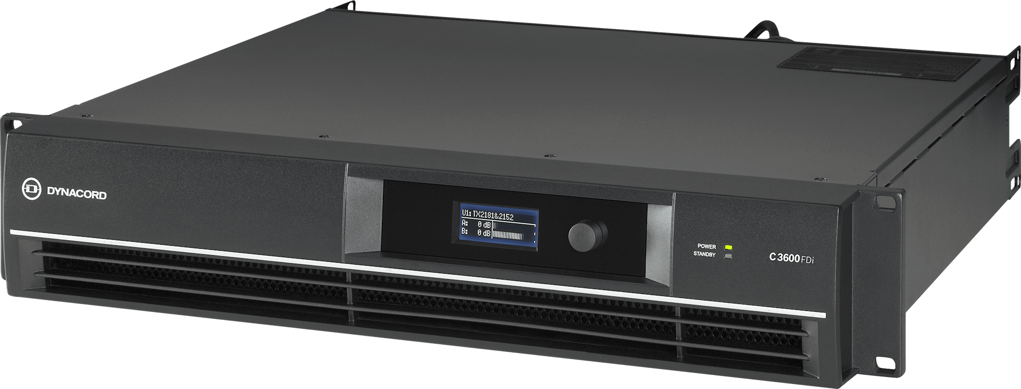 C3600FDi DSP power amplifier, install